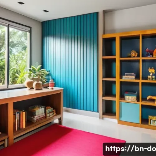 Home 28 자산 정리 및 리모델링 결정 과정 - A detailed interior view of a modern Bengali home undergoing remodeling, featuring a family-oriented...